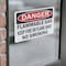 Signmission Flammable Gas Danger Sign, Vinyl Decal, 14in W x 10in L, 2PK OS-2PACK-DS-D-1014-L-19366 - alternate 5